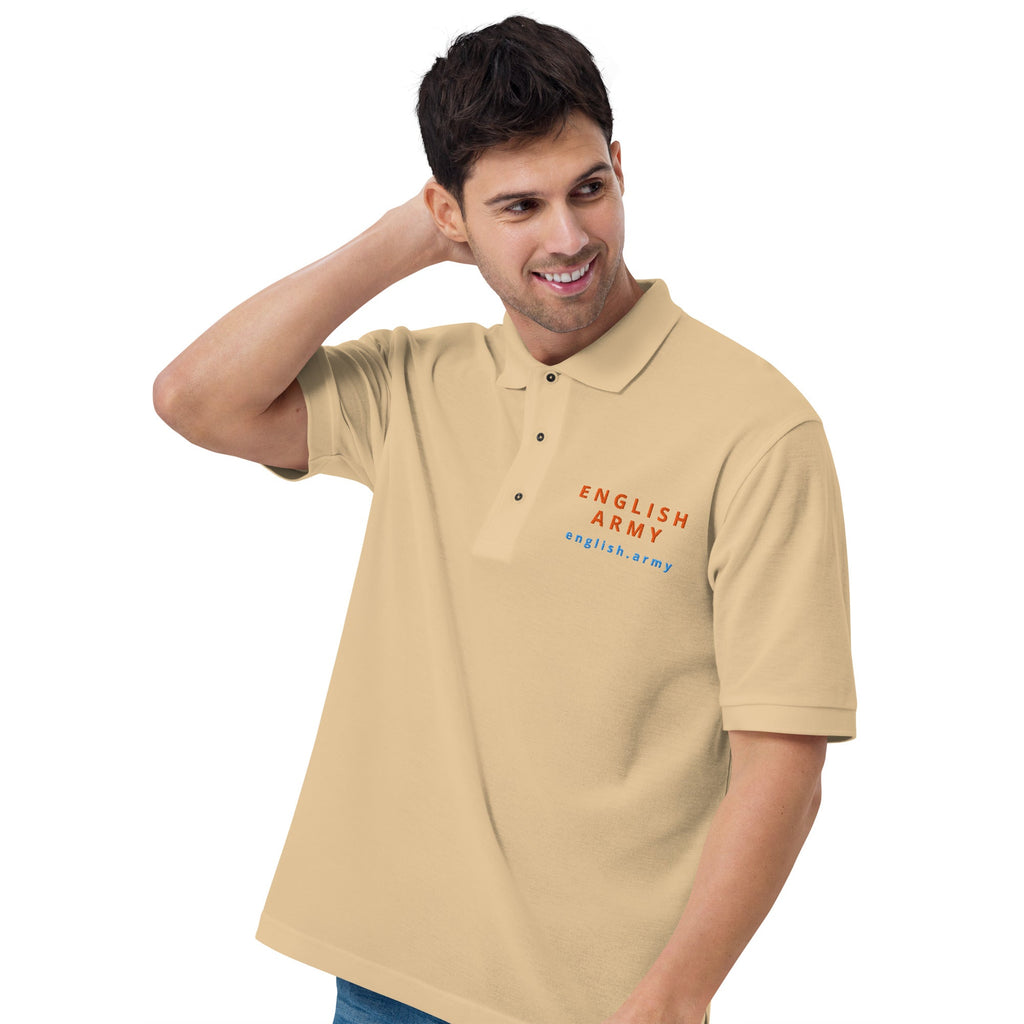 ENGLISH ARMY - Men's Premium Polo