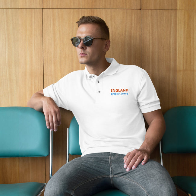 ENGLAND - Premium-Polo für Herren