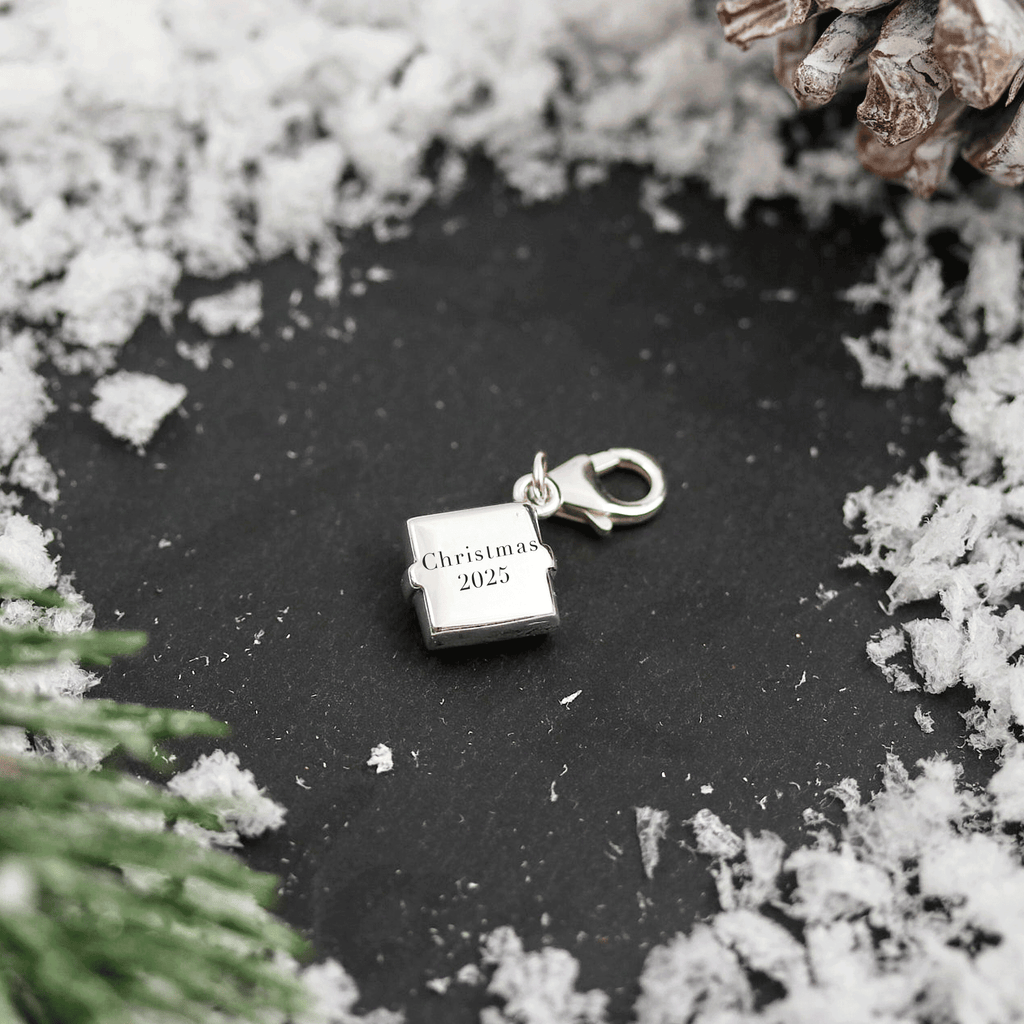 Present Personalised Silver Charm