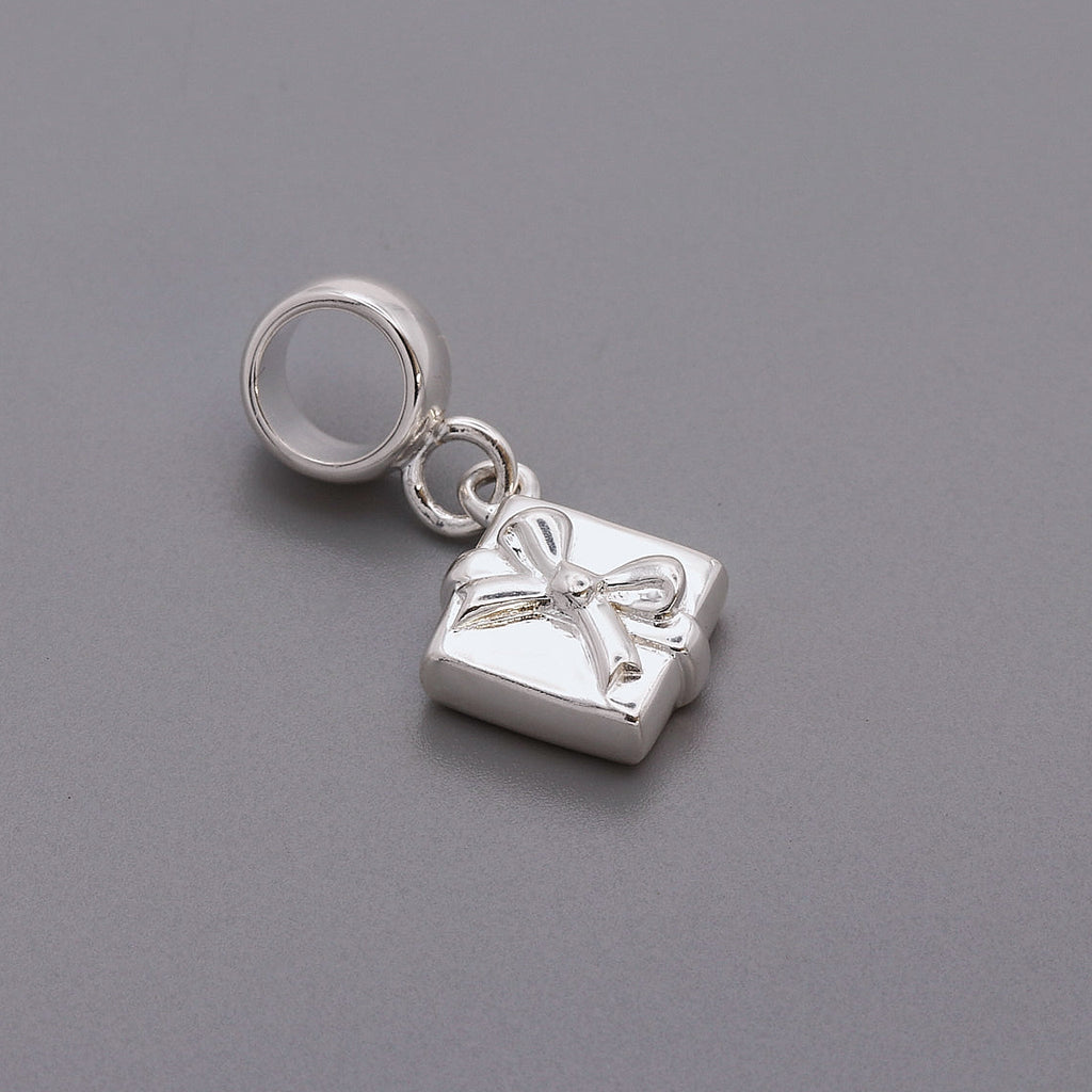 Present Personalised Silver Charm