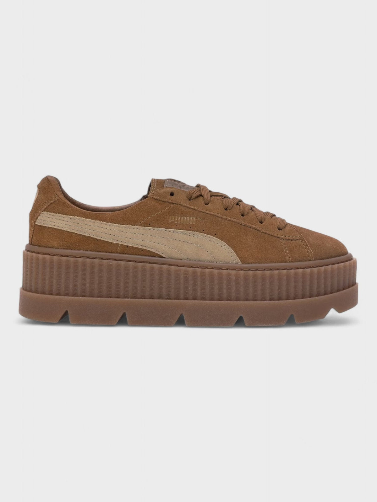 Puma Cleated Creeper Rihanna Fenty Marrón Dorado (Mujer)