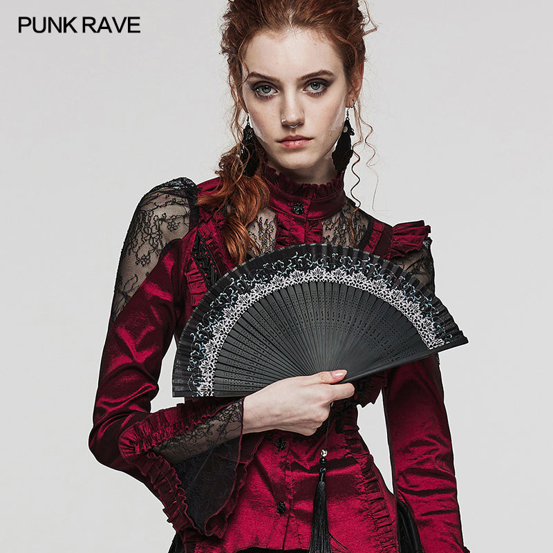 Punk Rave Delaney Hand Fan
