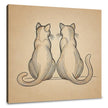 Companionship Cats Canvas
