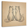 Companionship Cats Canvas