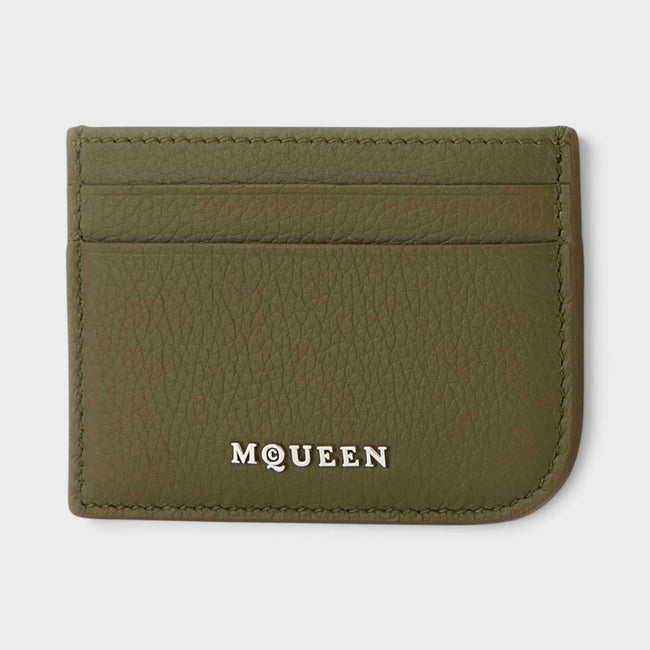 Porte-cartes Sling avec logo, vert militaire