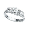 Beginnings Trilogy CZ Ring