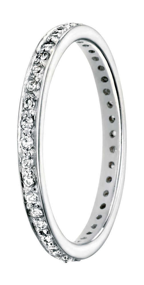 Beginnings Pave CZ Eternity Ring