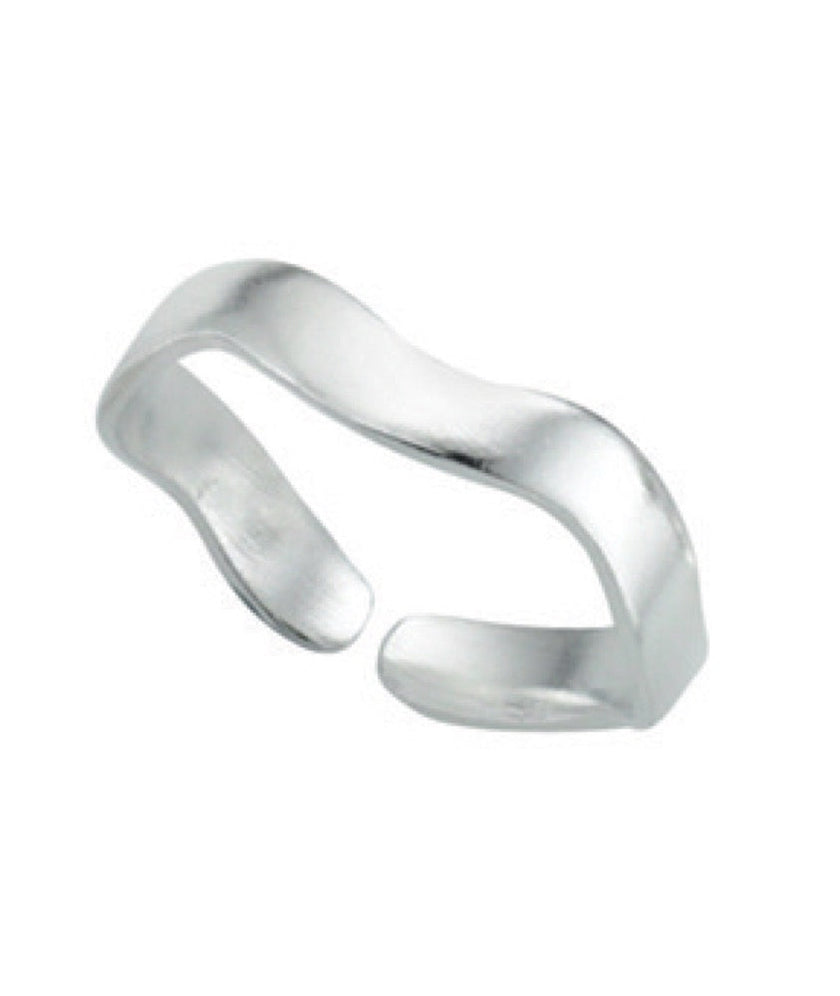 Beginnings Wavy Band Toe Ring