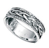 Beginnings Plaited Design Band Ring