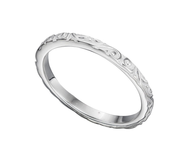 Ring med rullmönster från Beginnings