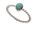 Beginnings Twisted Imitation Turquoise Ring