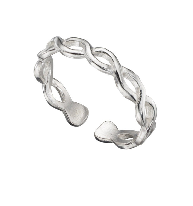 Beginnings Open Twist Toe Ring