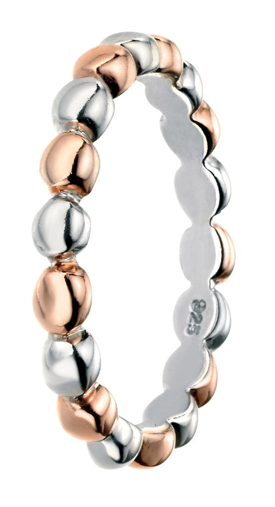 Anillo de banda con bolas mixtas Beginnings