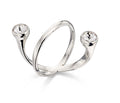 Beginnings Floating Crystal Ring