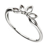 Beginnings Open Marquise Stacker Ring