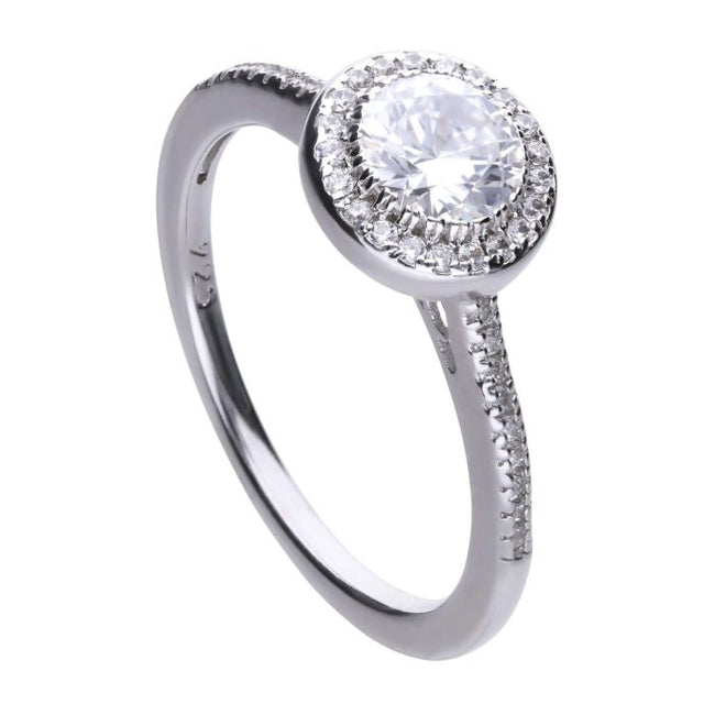 Diamonfire Round Cluster Ring