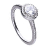 Diamonfire Round Cluster Ring