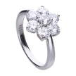 Diamonfire Flower Cluster Ring