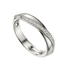Beginnings Crossover CZ Ring