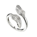 Beginnings Feather Wrap Around Ring