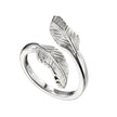 Beginnings Feather Wrap Around Ring