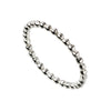 Anillo Beginnings fino con cuentas