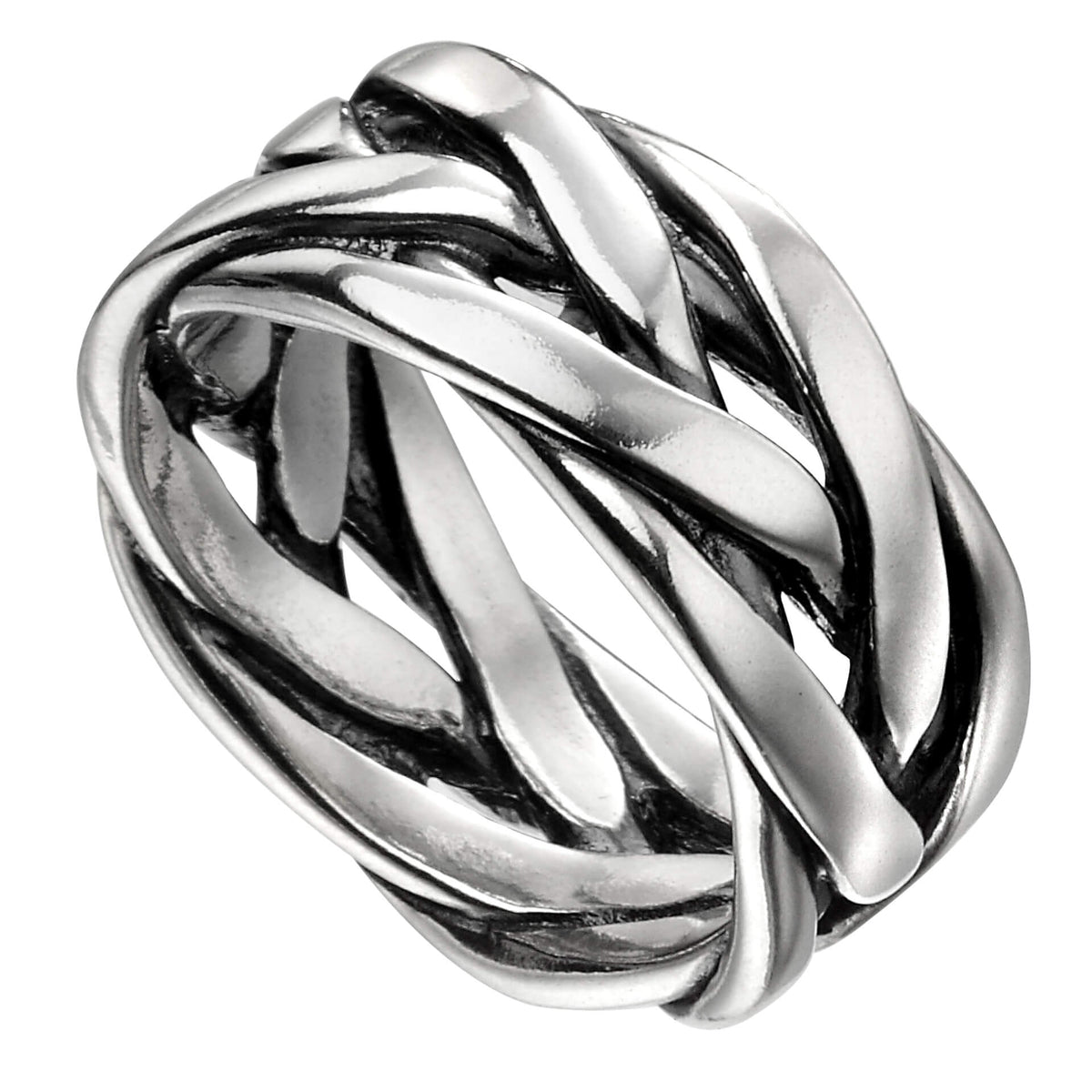 Beginnings Heavyweight Plaited Ring