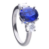 Anillo Trilogía Ovalado Diamonfire