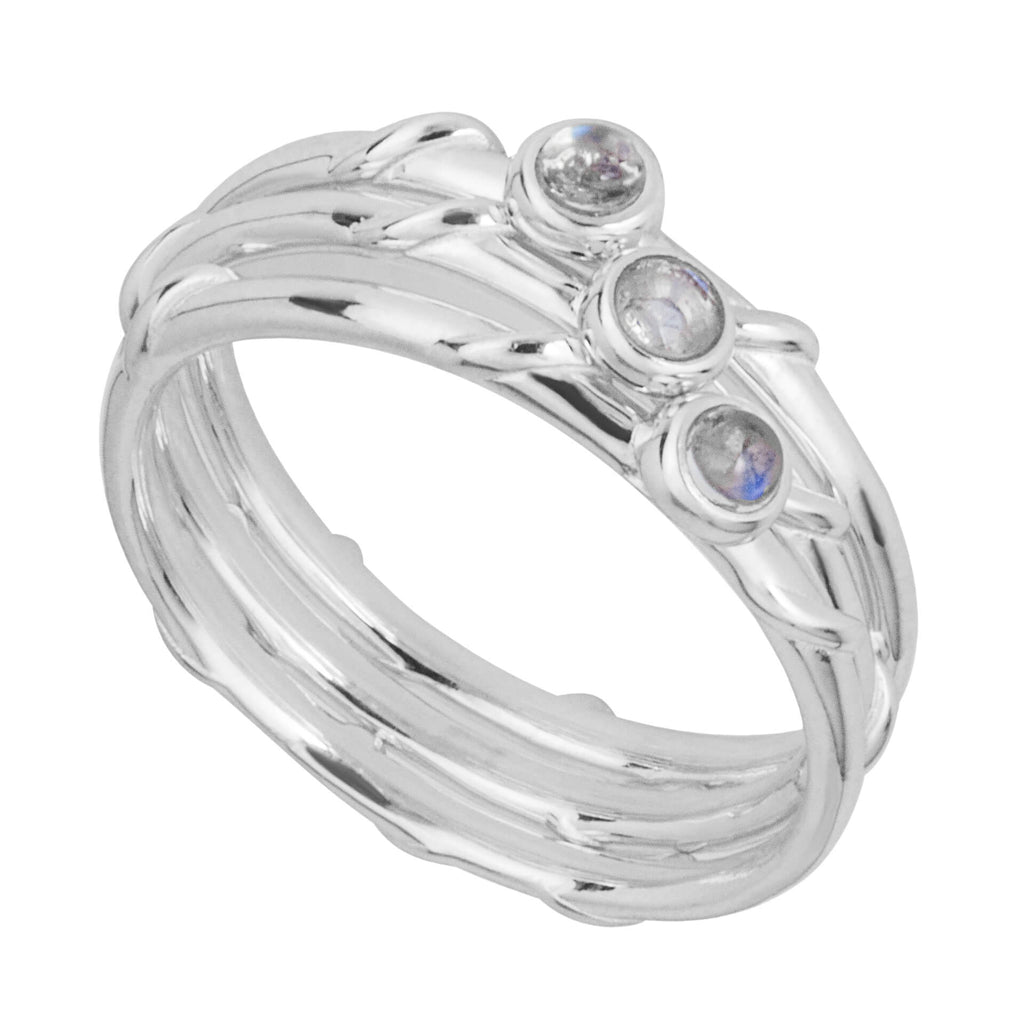 Beginnings Triple Stacking Ring Set