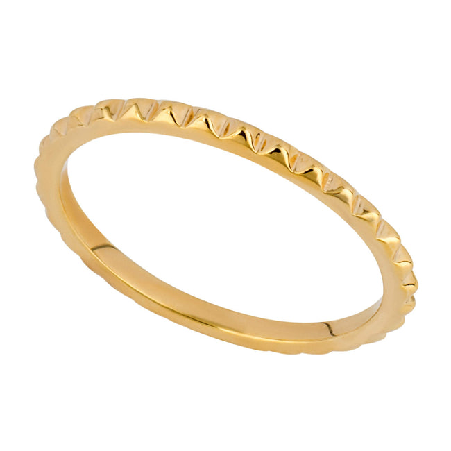 Anillo texturizado Beginning Studded
