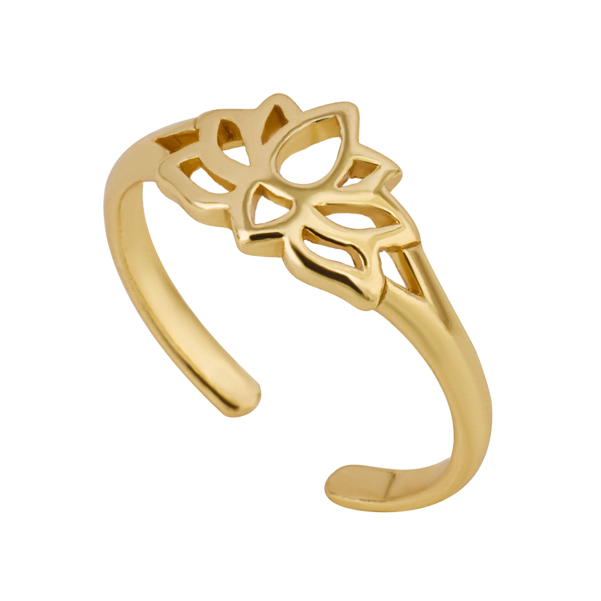 Beginnings Lotus Blossom Toe Ring