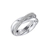 Diamonfire Triple Twist Ring