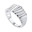 Beginnings Tree Bark Textured Ring