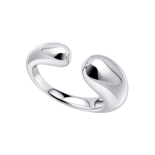 Beginnings Open Organic Shaped Ring