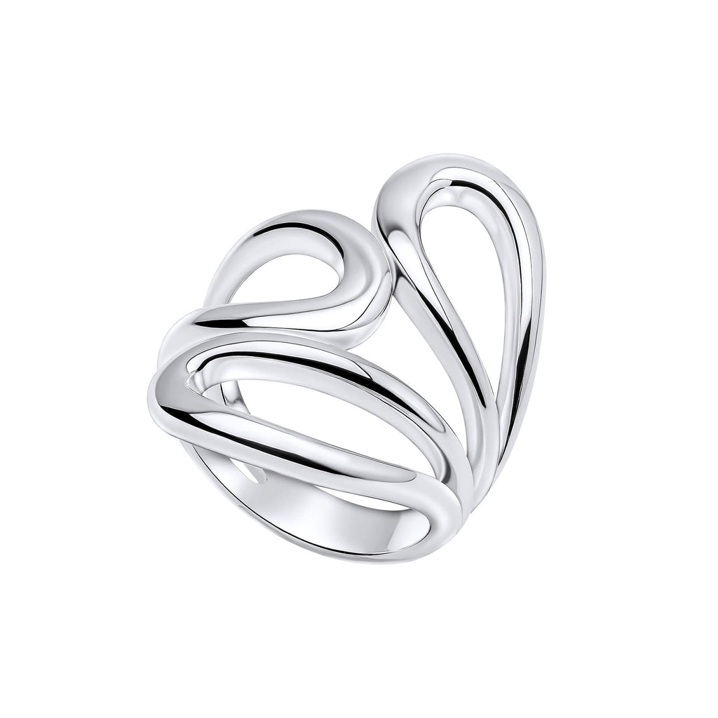 Beginnings Open Wave Wrap Ring