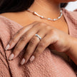 Beginnings Elongated Teardrop Ring