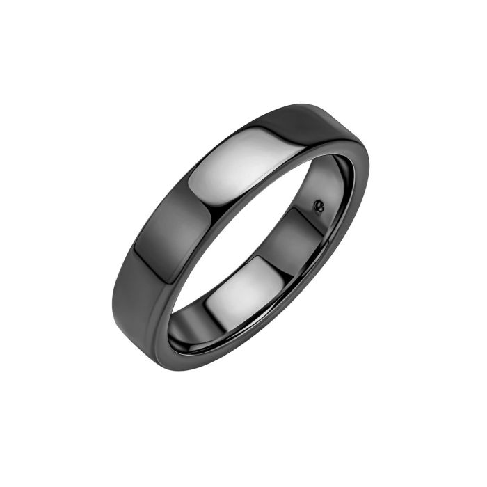 Fred Bennett Damenring, Gunmetal-beschichtet
