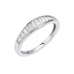 Diamonfire Channel Set Baguette Zirconia Ring