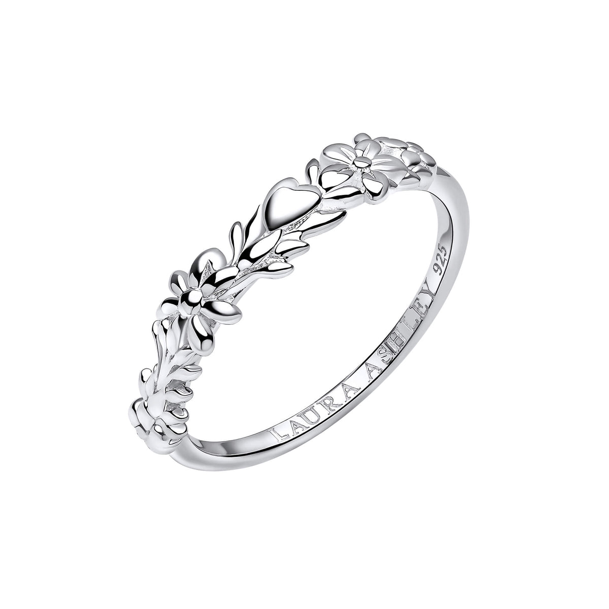 Laura Ashley Silver Naunton Folly Ring