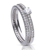 Diamonfire Brautring-Set