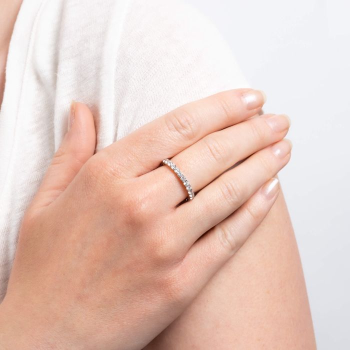 Diamonfire Zirkonia Eternity Ring
