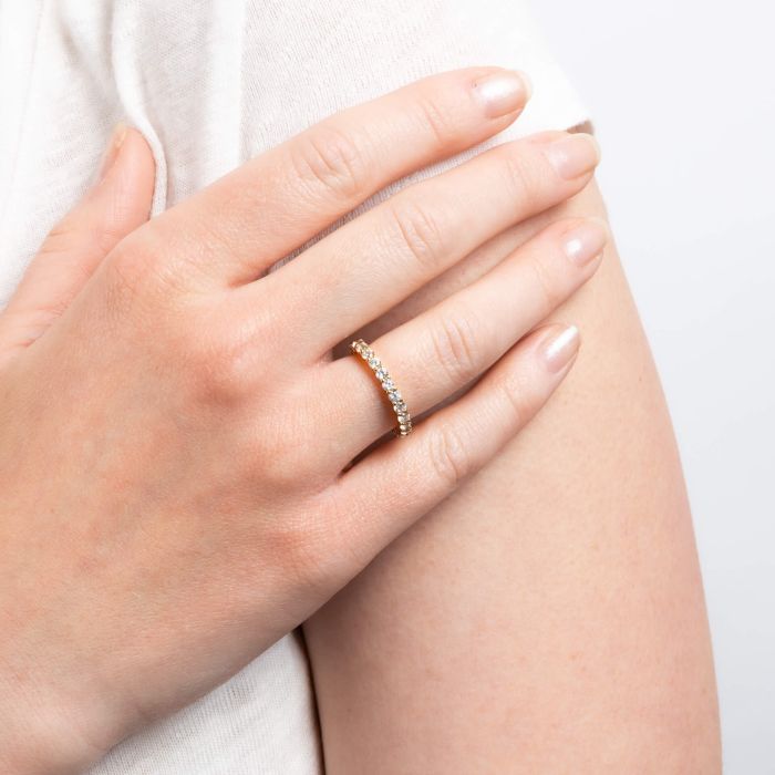 Diamonfire Zirkonia Eternity Ring