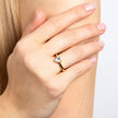 Diamonfire Solitaire Heart Shaped Zirconia Ring