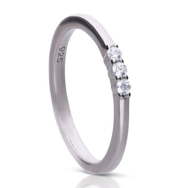 Diamonfire Trio Zirkonia Ring