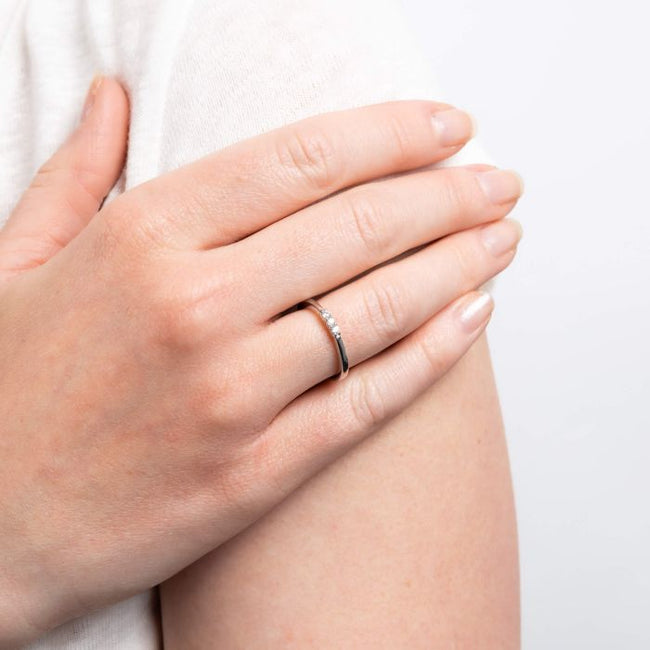 Diamonfire Trio Zirkonia Ring