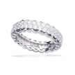 Diamonfire Double Row Eternity Ring