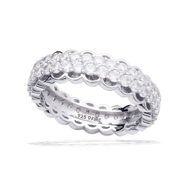 Diamonfire Doppelreihiger Eternity Ring