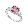 Diamonfire Dreifach-Ring mit Prinzessschliff