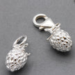 Raspberry Silver Charm