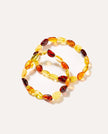 RAW Amber Multicolour Beaded Bracelet